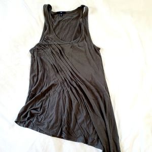 Gap Soft Flowy Gray Tank Medium